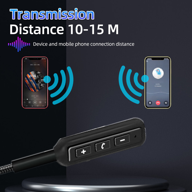 Bluetooth 5.0 Motorcycle Helmet Headset Wireless Stereo Earphone Speak Handsfree