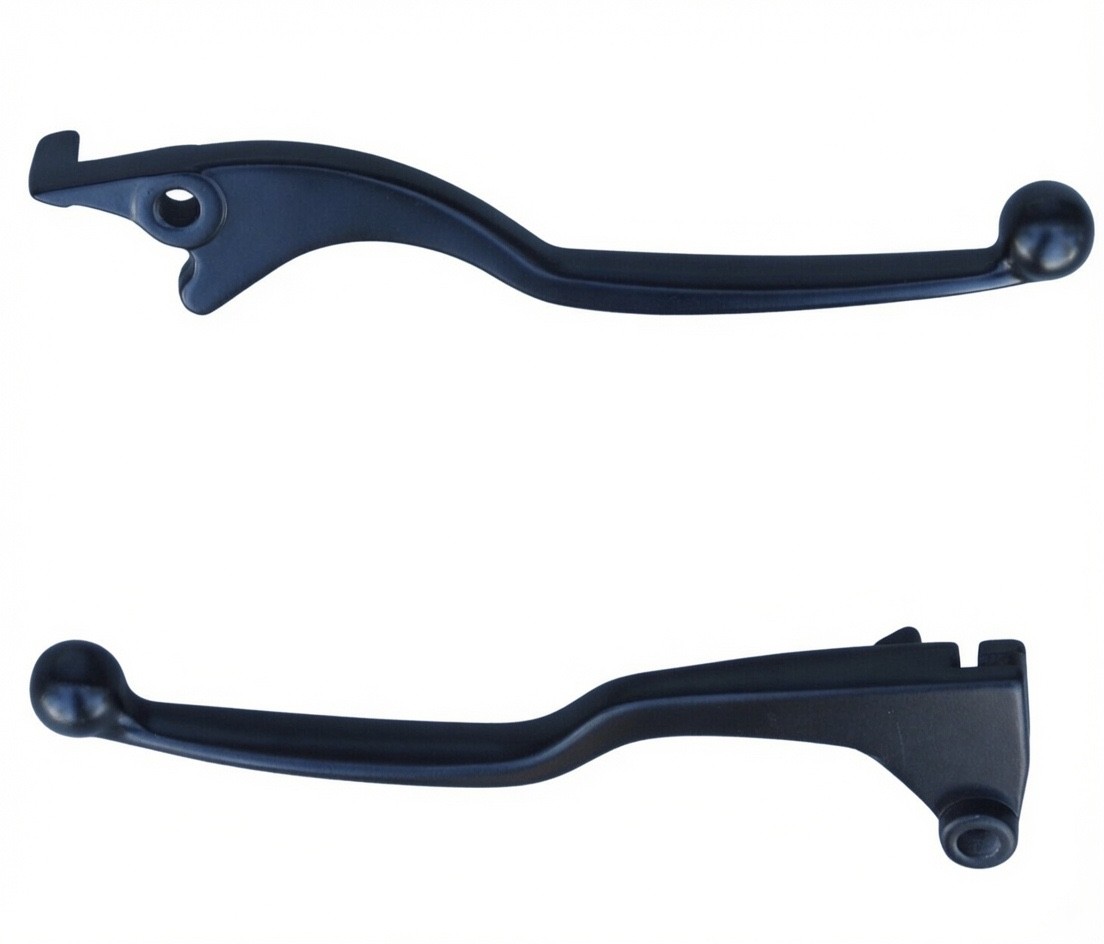 2008-2028 Kawasaki Z125 Ninja 250 300 400 500 BLACK FRONT BRAKE & CLUTCH LEVER
