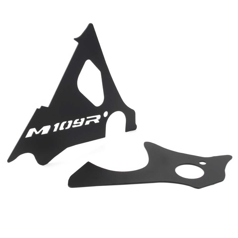 Engine Side Covers Frame Filler Keyhole Black For Suzuki INTRUDER M1800R/VZR1800