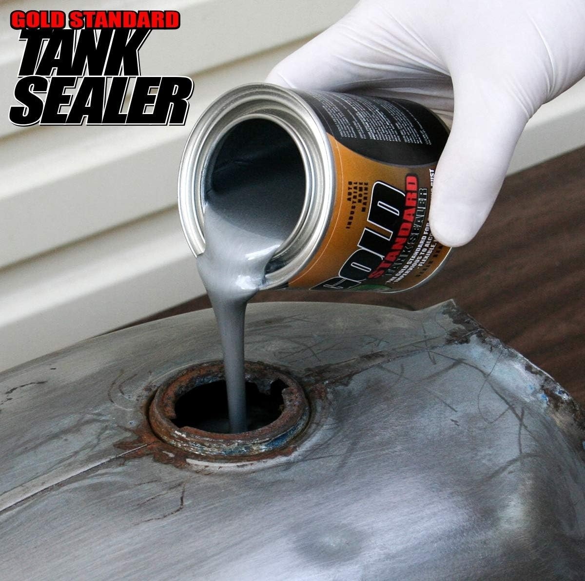 KBS Coatings 5200 Gold Standard Tank Sealer – 8 fl. oz., Silver – Waterproof New