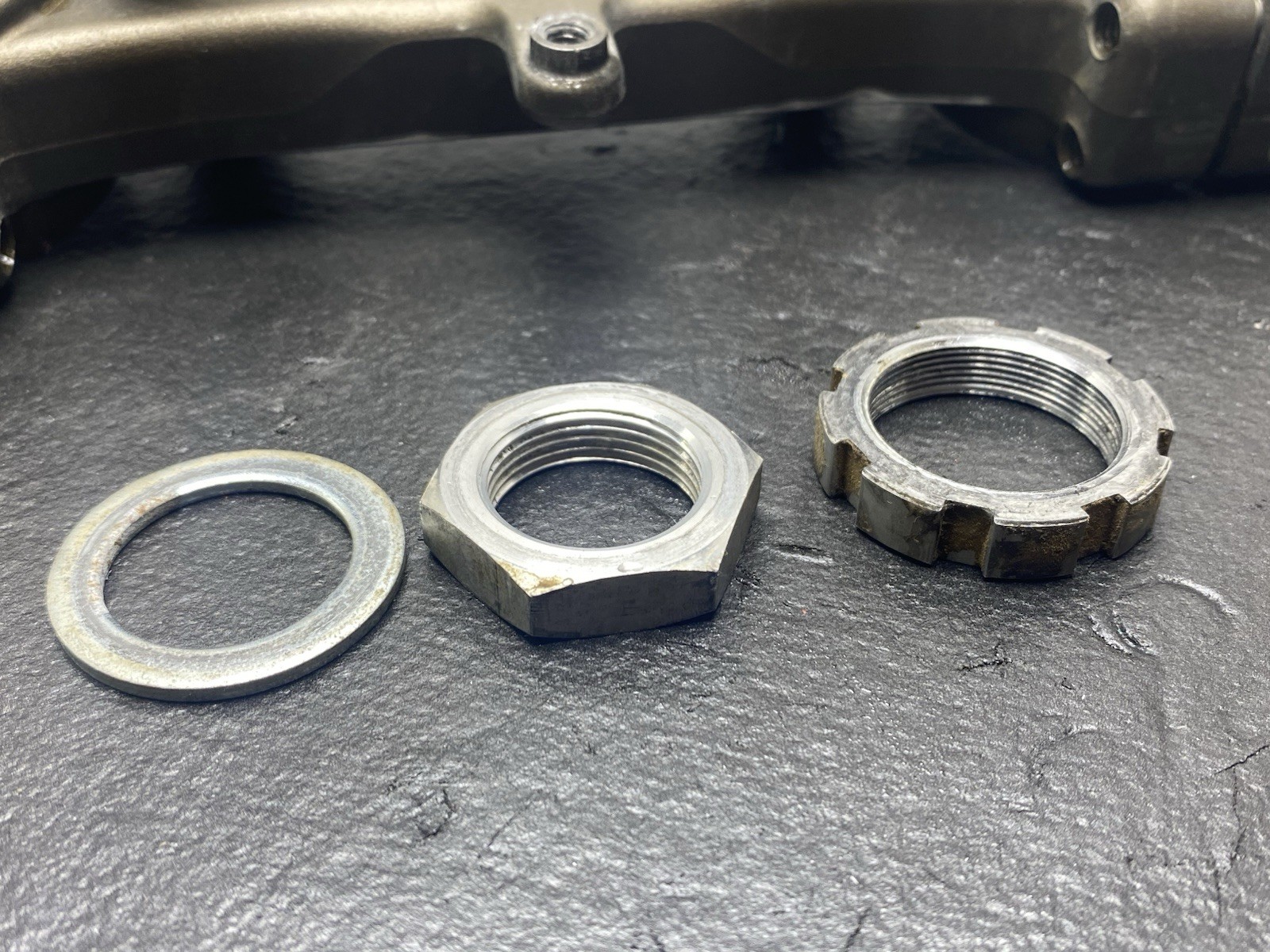 2007 Kawasaki KX250F OEM Triple Tree Clamp Bar Mount BEARINGS GOOD!