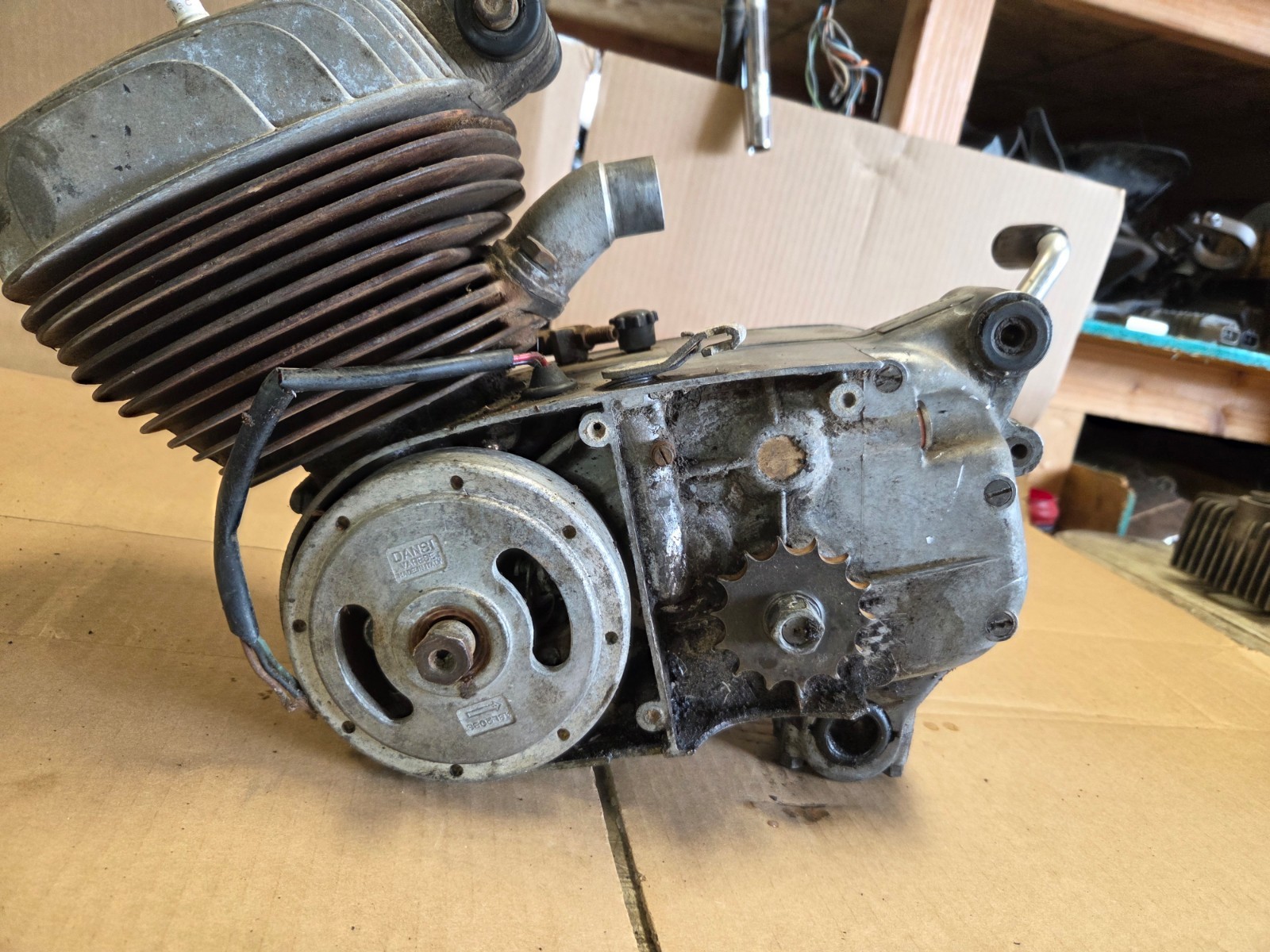 Harley Davidson Aermacchi Rapido 125 OEM Engine (Stuck) Serial # M41244