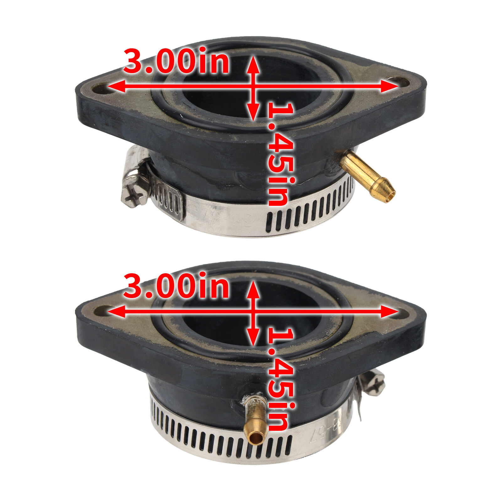 Carburetor Carb Intake Boot Joint Set for Yamaha V Star 1100 XVS1100A 2003