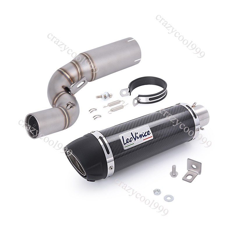 Exhaust Mid Pipe Muffler Tips Modified For Duke 250 390 2024-2026 250/390 GEN 3