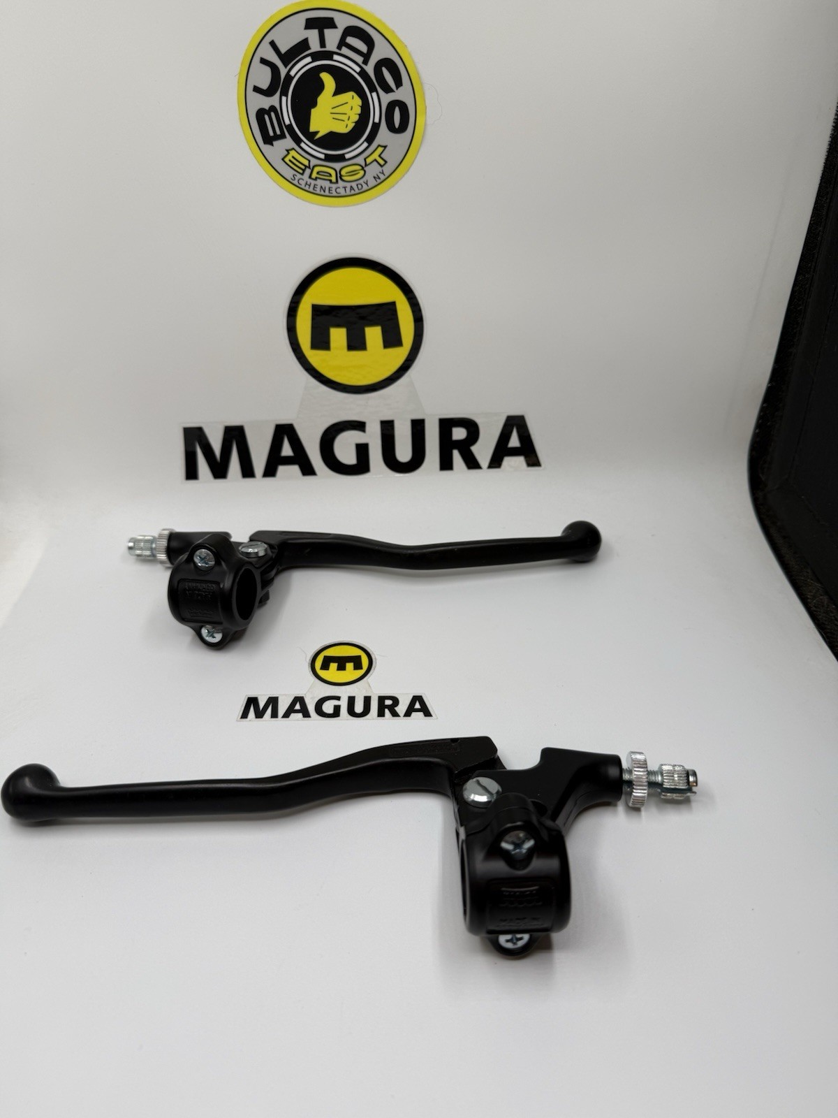 New Pair of MAGURA LEVERS Husqavarna Maico Penton Bultaco Yamaha Hodaka Honda