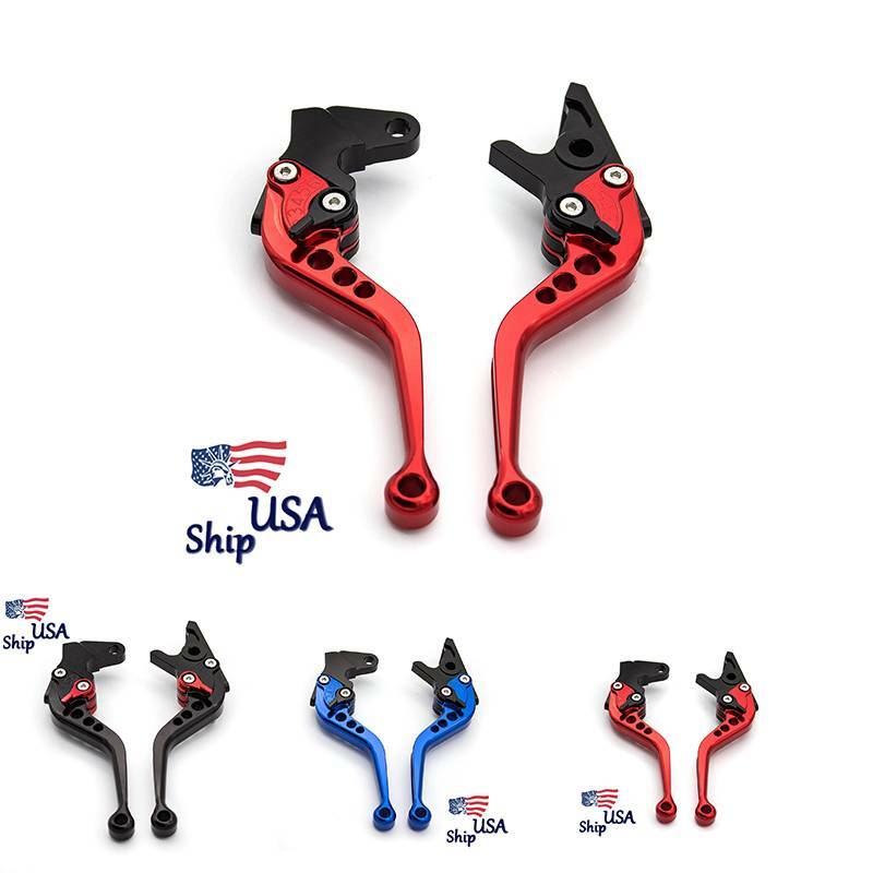 For Yamaha CNC Short Brake Clutch Levers R6S CANADA VERSION 2007-2009 2008 Red
