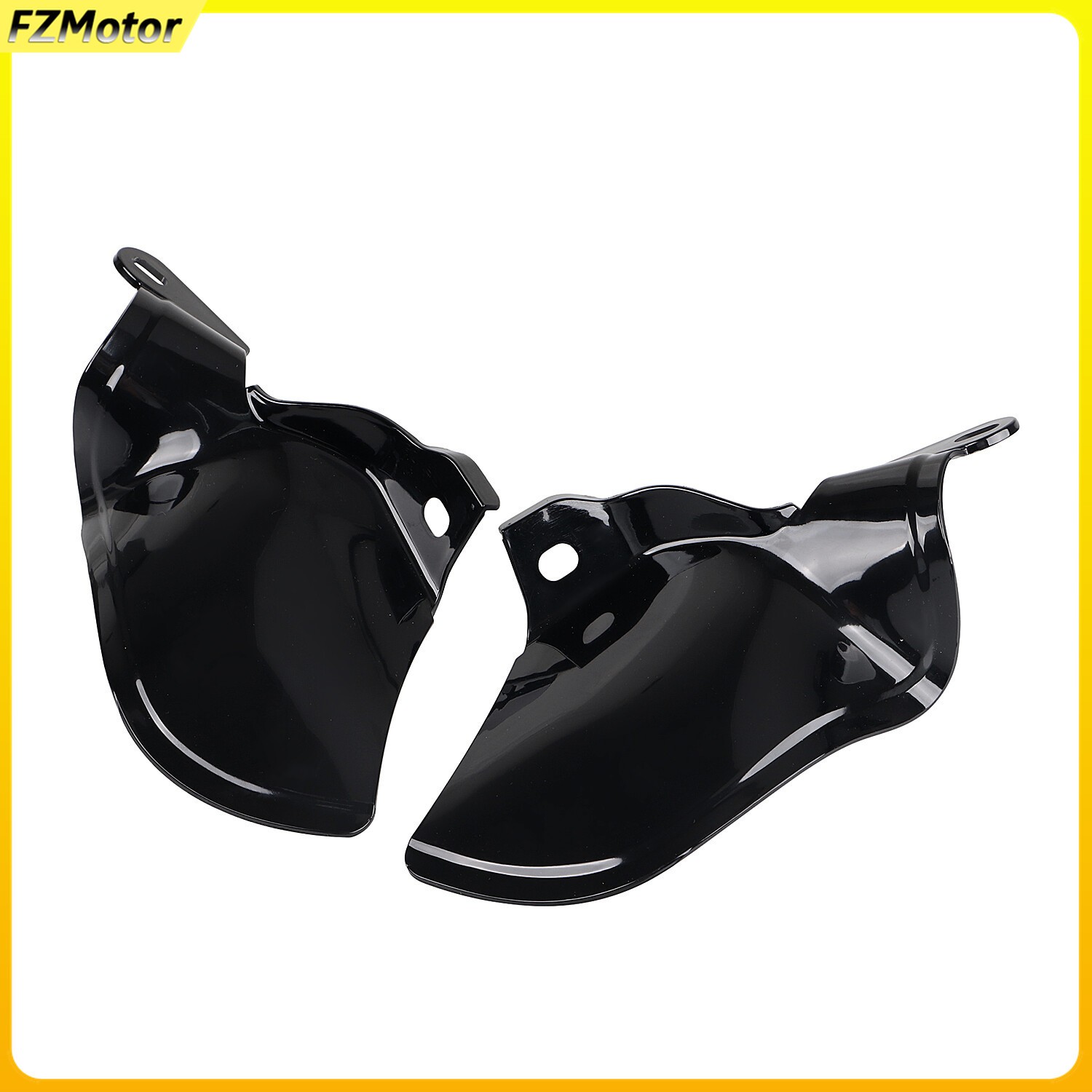 Air Deflector Heat Saddle Shield Cover For Harley Softail 2018-up Fat Boy Black