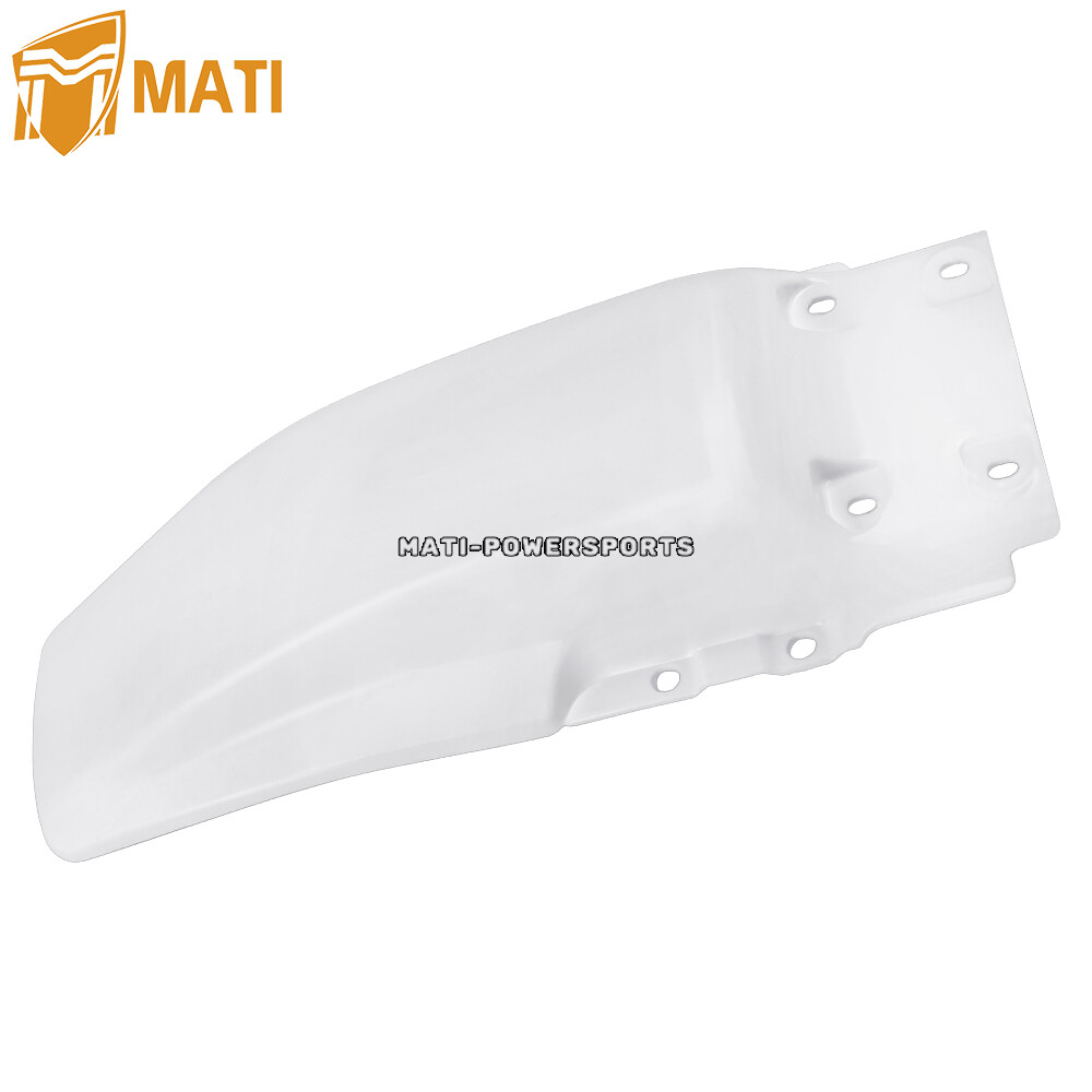 White Rear Fender for Honda XR80 R XR100 R Mud Guard 1985-2000 XR80R XR100R