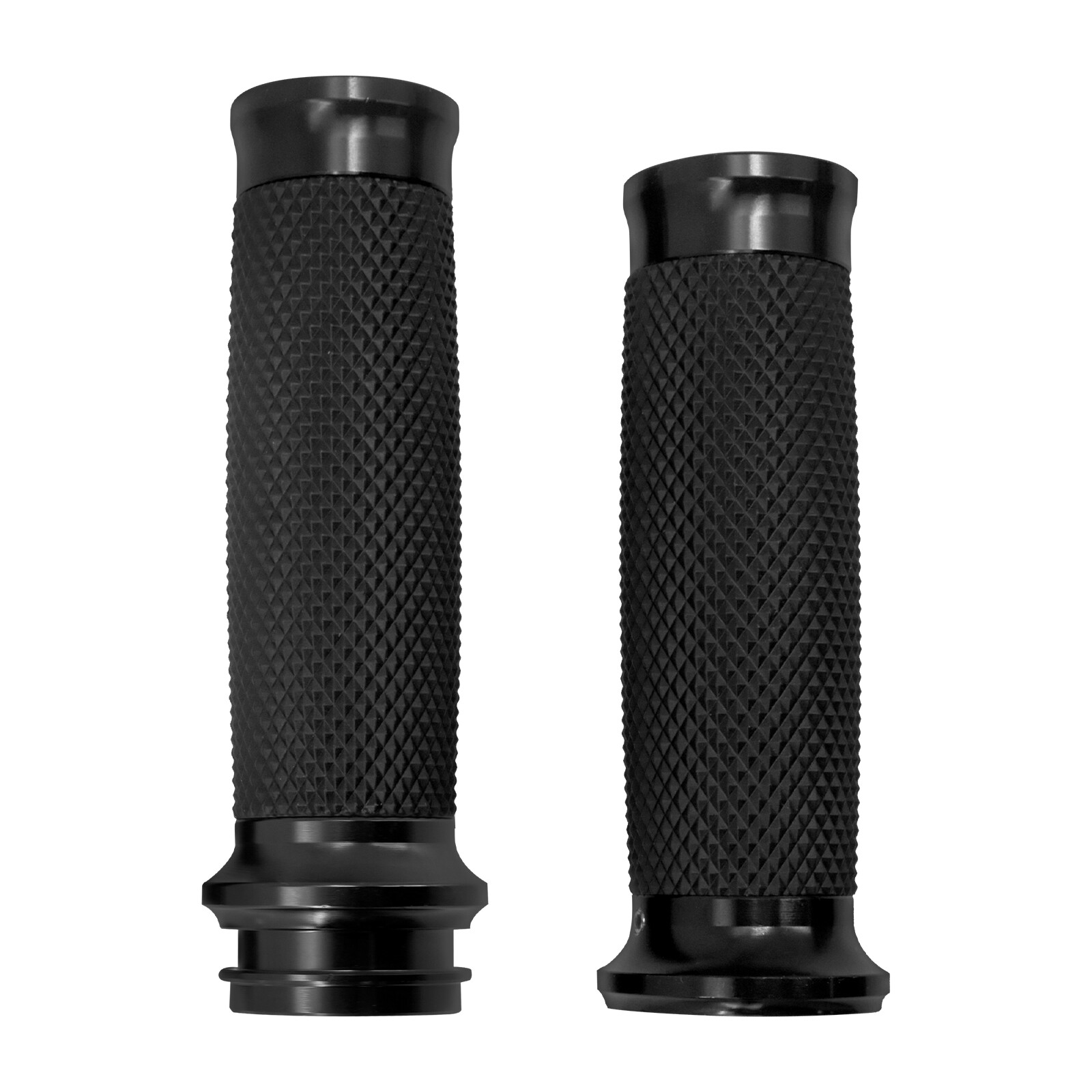 1″ CNC Hand Grips Electronic Throttle Fit For Touring 08-up Softail 2016-up Dyna