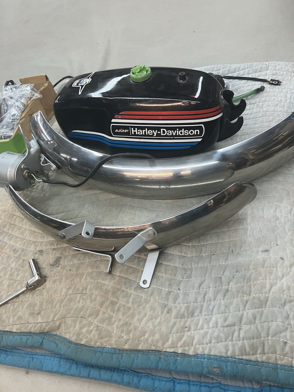1974 Aermacchi Harley Davidson SR100 BAJA mechanical resto w/125cc conversion