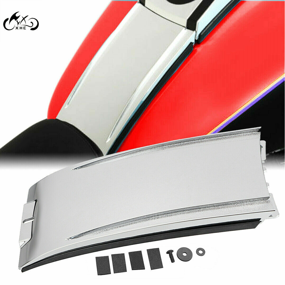 Dash Panel Insert Cover Tank Lower Extension For Harley Softail Heritage Classic