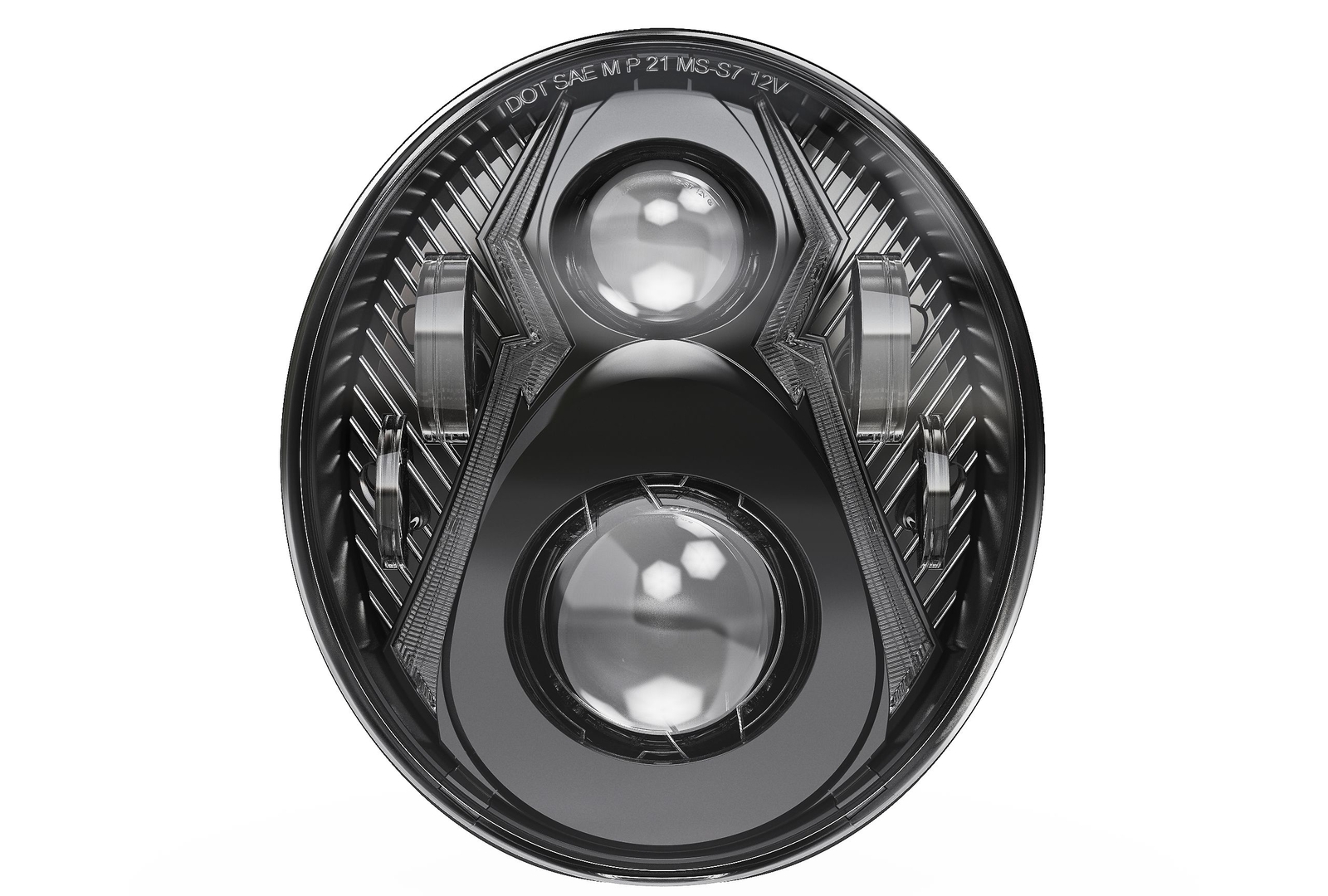 DRL LED Headlight Halo Projector Black For Breakout 107 114 FXBR FXBRS 18-22