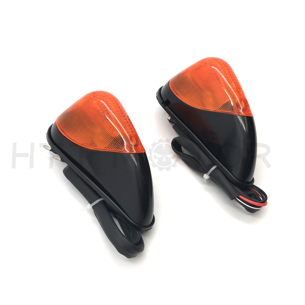 Amber Front Turn Signals Fit Kawasaki Ninja EX 250 1988-2007 2001 2002 2003 UE