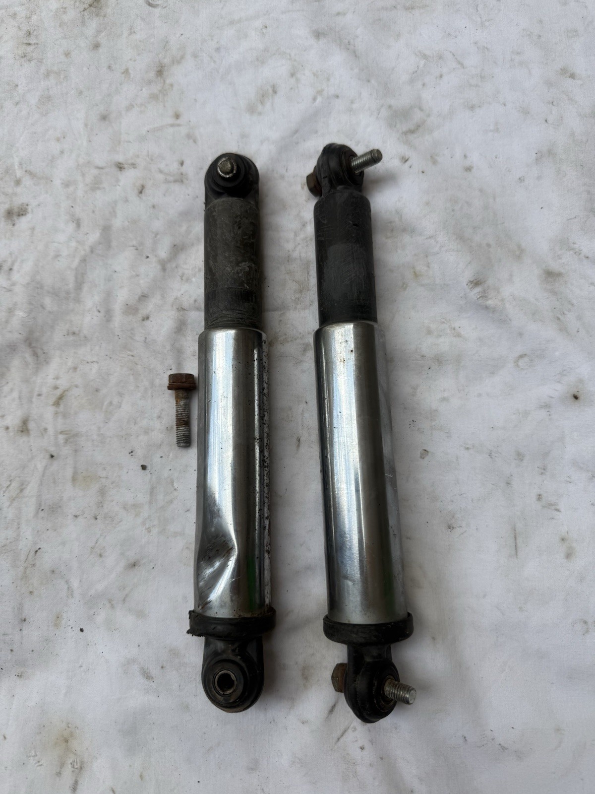 Pair of Sebac Garelli Noi rear shock absorbers 27 cm wheelbase