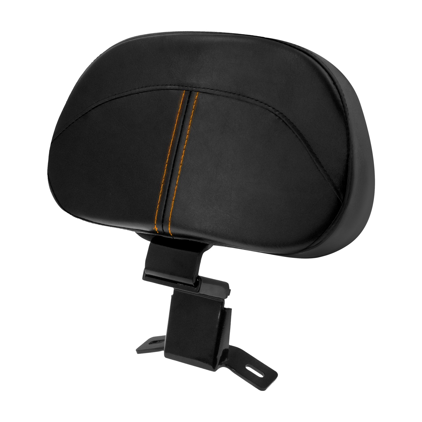 Front Driver Backrest Amber Stitch For Harley Touring Road Electra Glide 09-2023