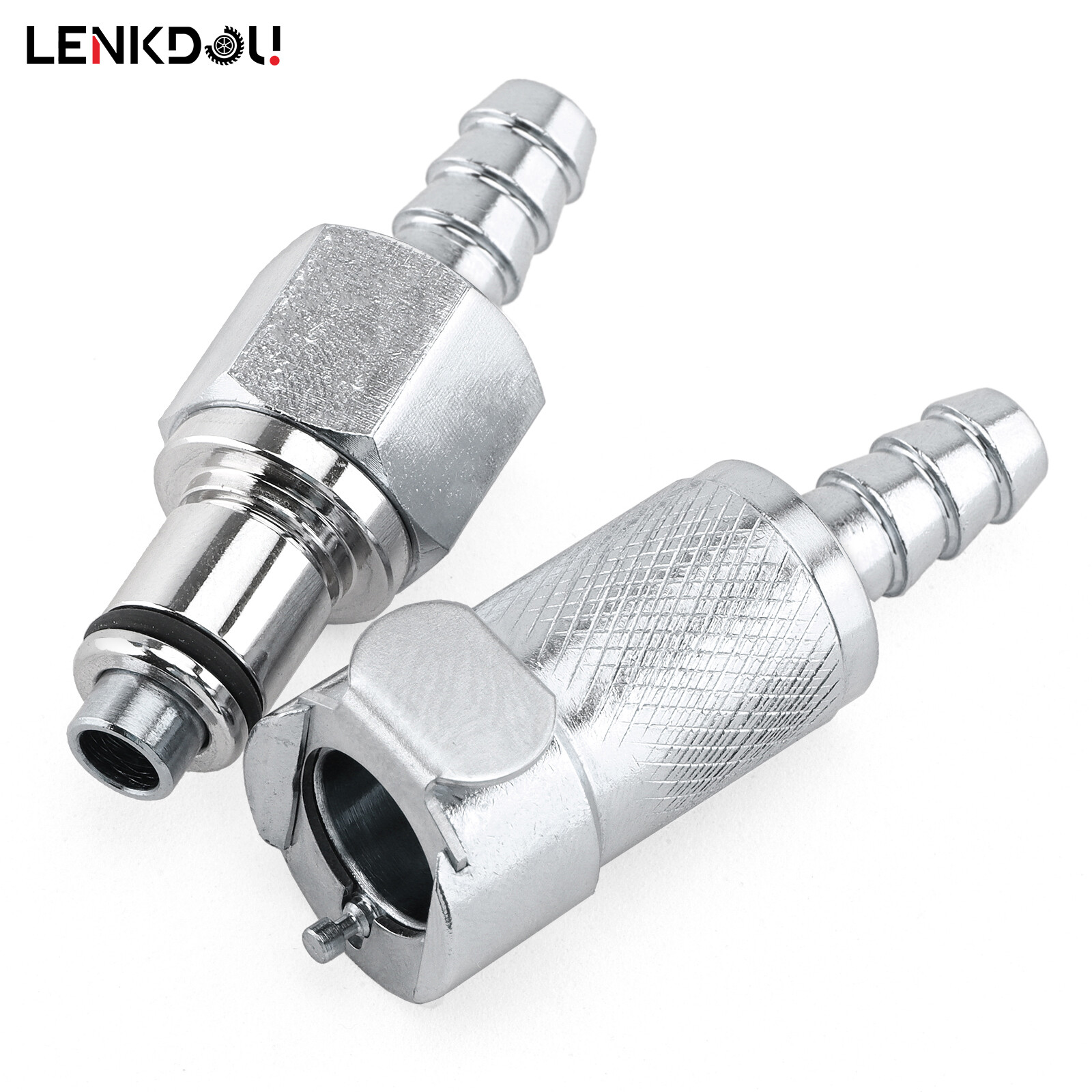 5/16″ Gas Tank Fuel Line Hose Quick Release Disconnect Coupling Kit Male Fitting