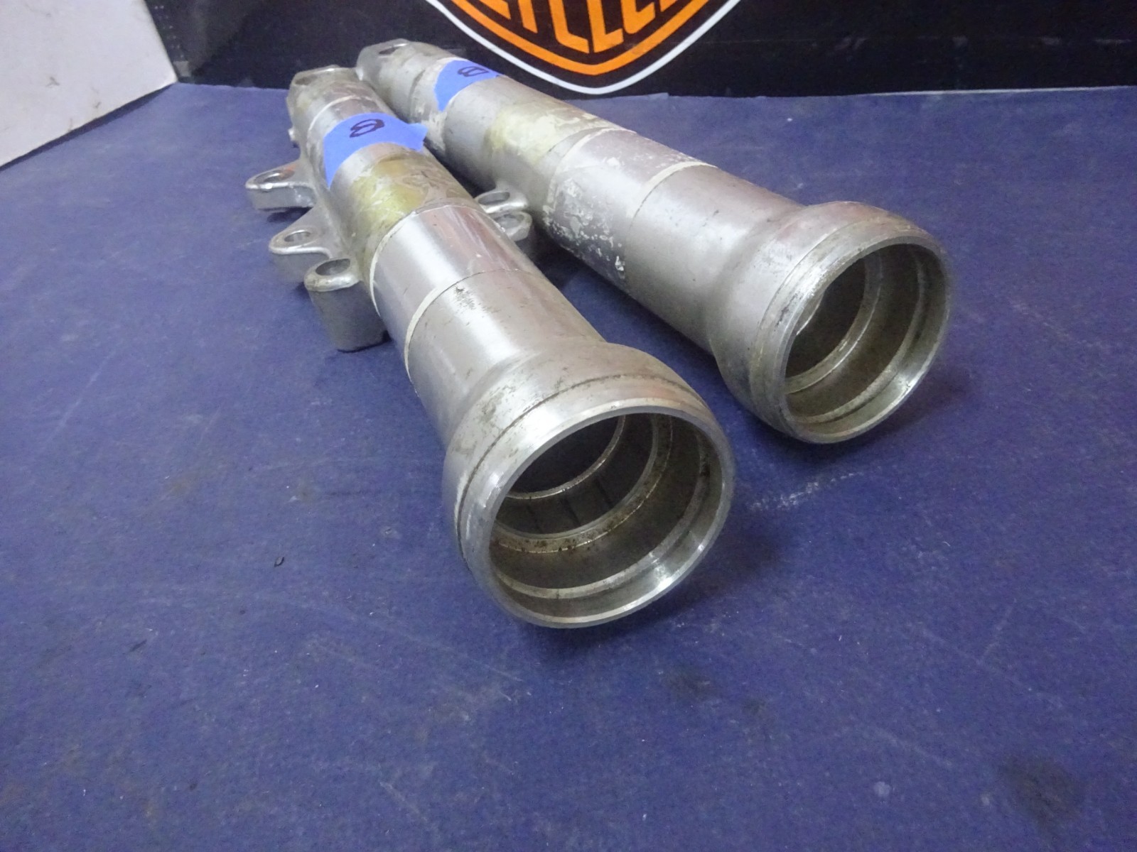 Harley Davidson FX XL CHOICE OF Used OEM PAIR of PLAIN 84-L BRAKE SIDE FORK LEGS