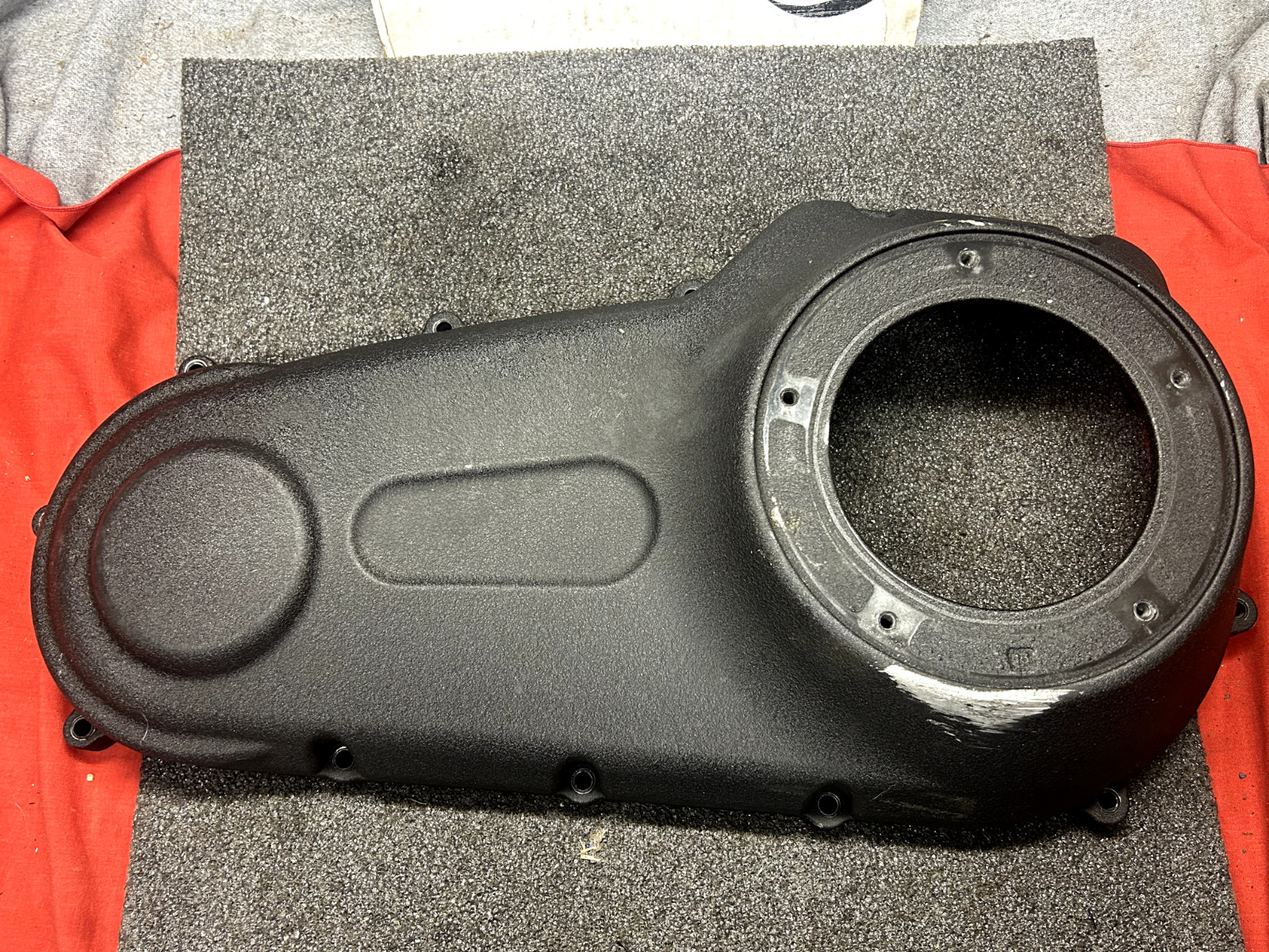 Genuine 06-17 Harley-Davidson Softail Dyna Black Outer Primary Cover 60784-06