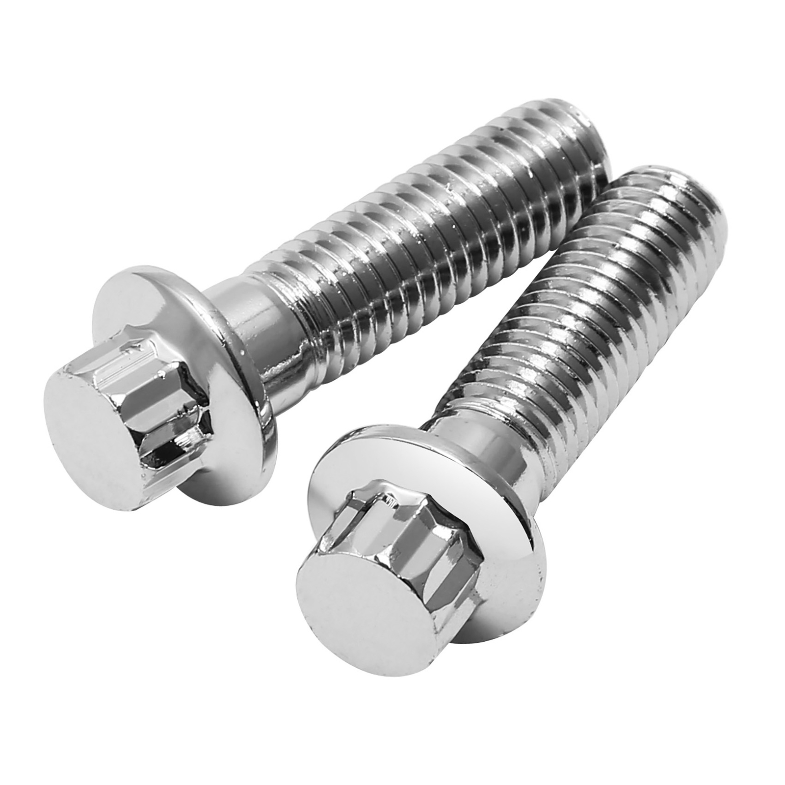 2PCS 10mm M10x1.5 Metric Front Brake Caliper Bolts Fits For Harley Touring FL