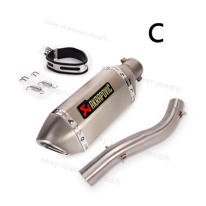For Ducati Monster 797 2017-2023 Exhaust Muffler Mid Link Pipe Scrambler 800 821