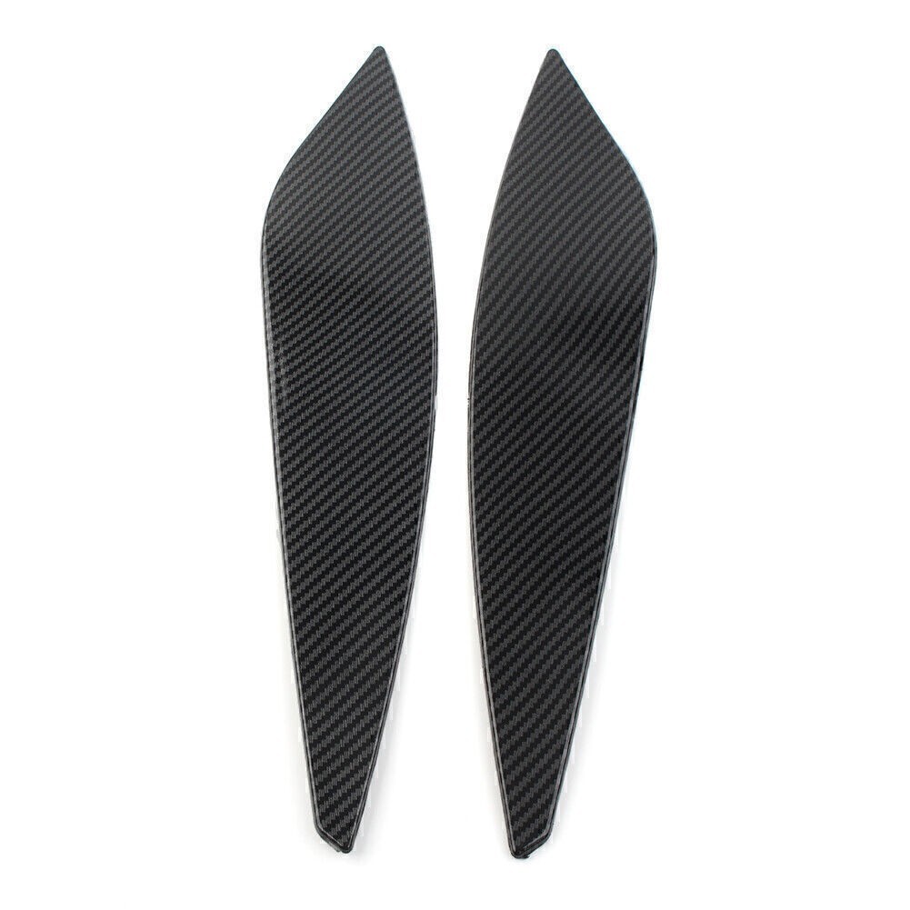 Carbon Fiber Pattern Tank Side Cover Panel Fairing For 2003-2005 Yamaha YZF R6