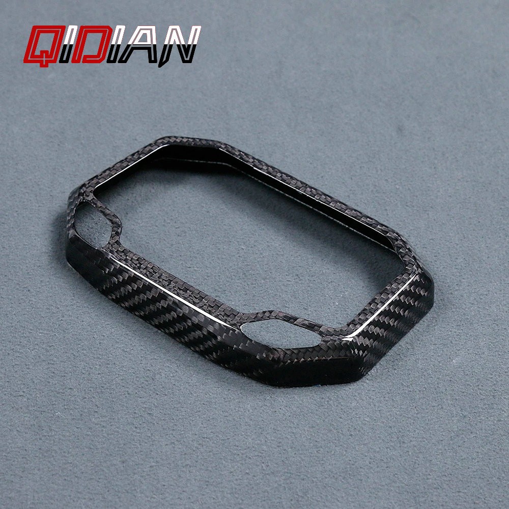 Carbon Fiber Speedometer Cover Instrument Guard For 2024-2025 Kawasaki Ninja500