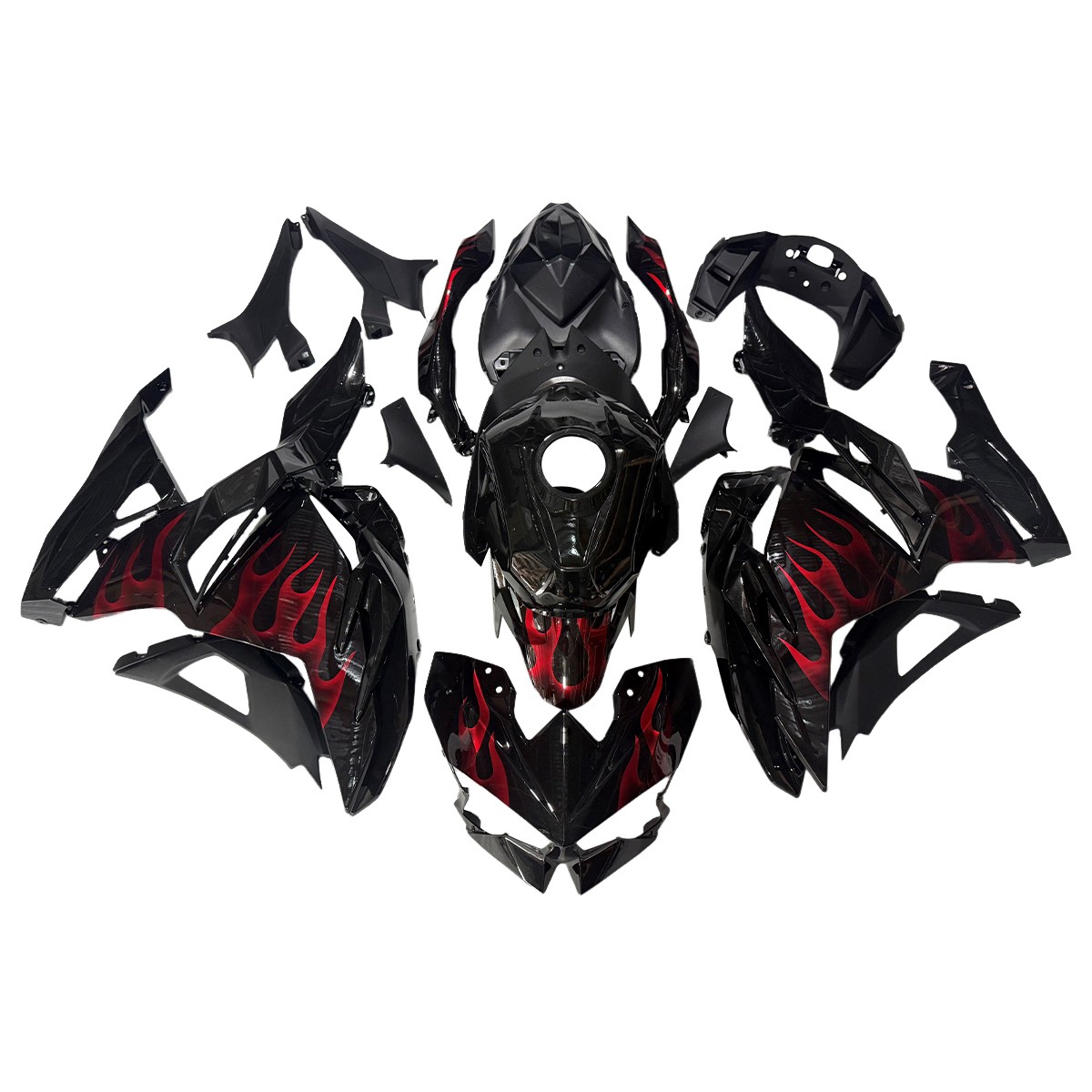 Plastics Fairings Set For Kawasaki Ninja 500 2024 2025 EX500 24 25 ABS Bodywork