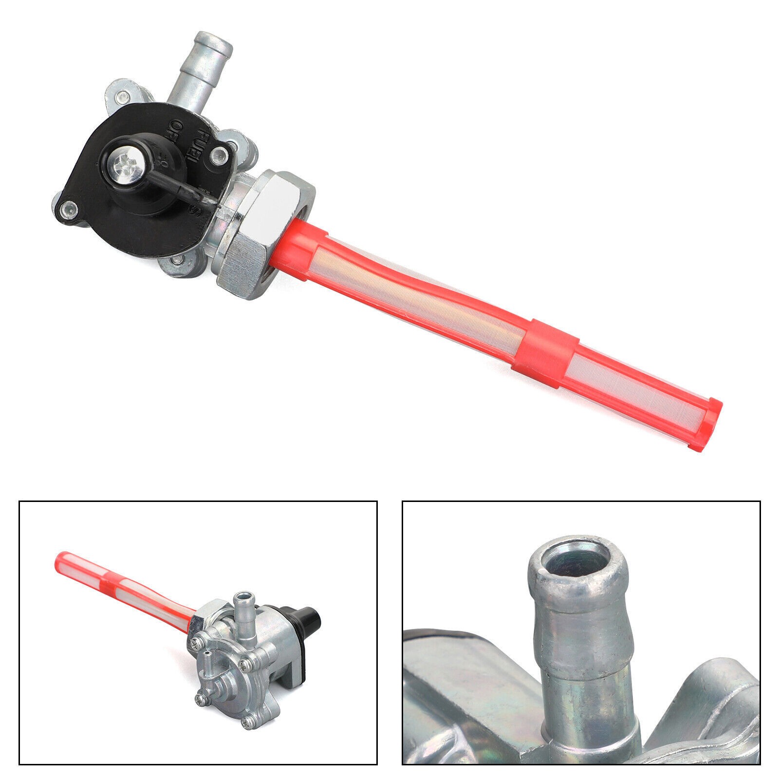 16950-MEM-674 Fuel Vacuum Petcock for Honda VTX1300C VTX1300R VTX1300S VTX1300T