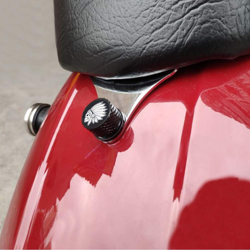 Black 8mm Rear Fender Seat Bolt Screw for Indian Chief Dark Horse Scout Sixty