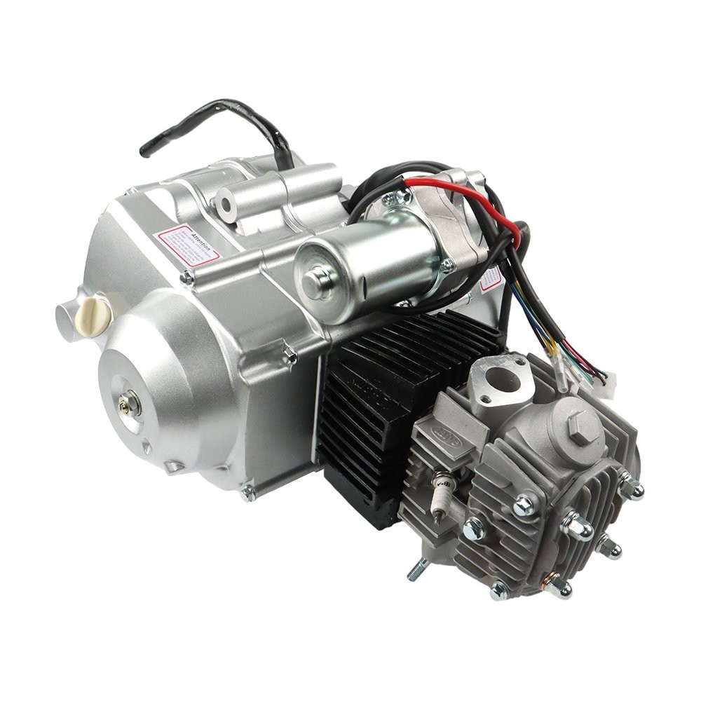 125cc 4 Stroke ATV Engine Motor 3-Speed Semi Auto w/Reverse For ATV Quad Go Kart