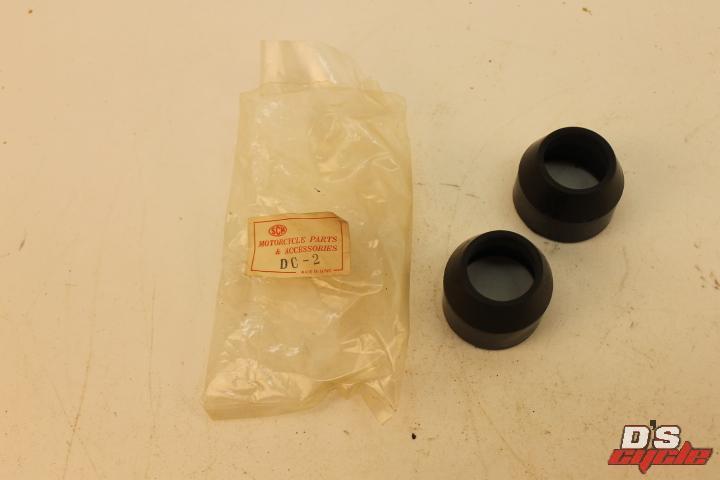 SCM DC-2 Motorcycle Fork Dust Cover Boots – Set of 2 – New Old Stock
