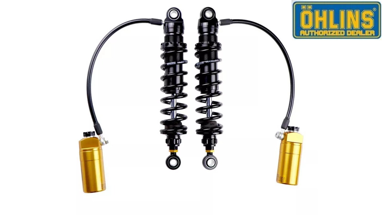 Ohlins HD779 13″ Shocks Black Harley-Davidson 2014-2024 Touring Bagger 150-500lb