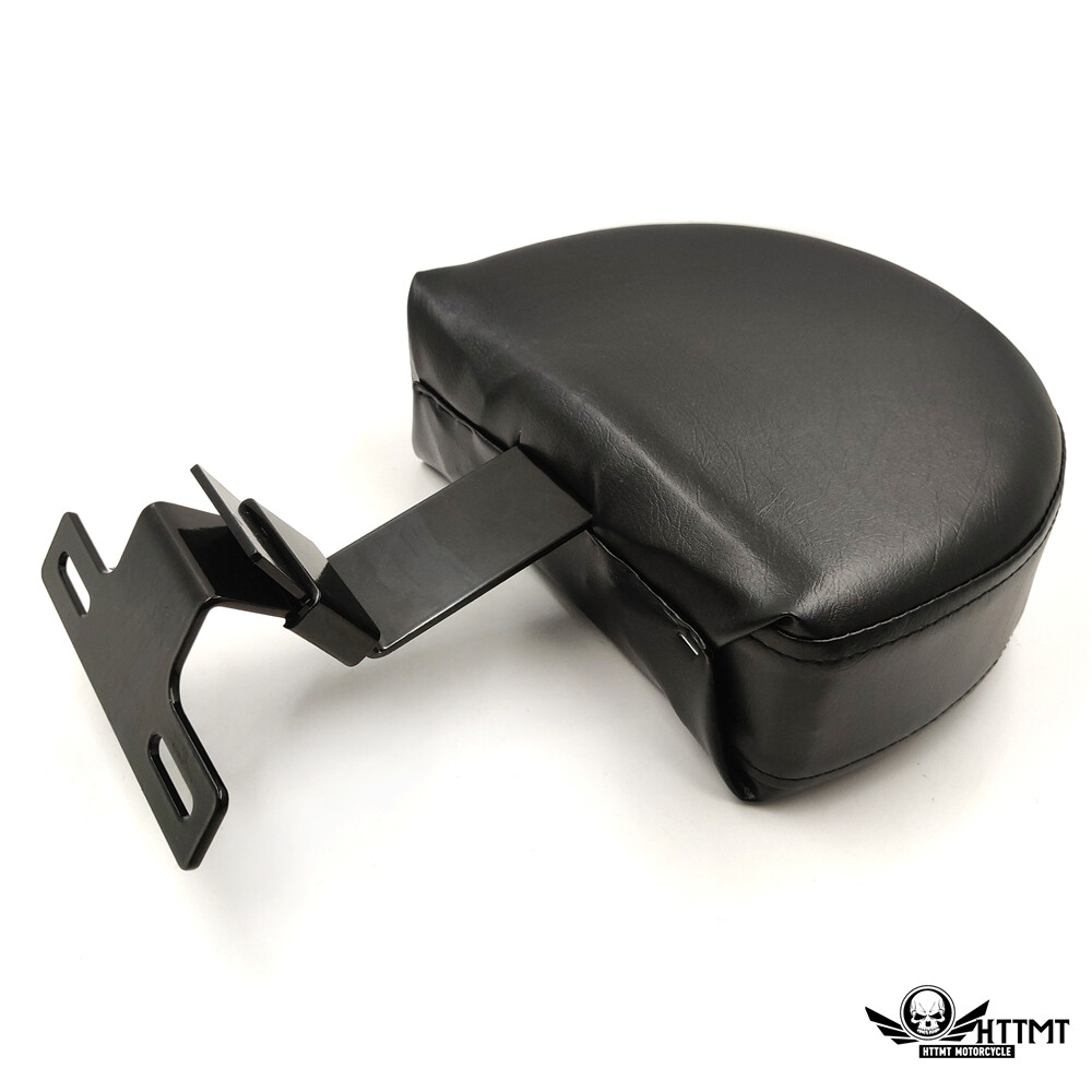 HTTMT Driver Backrest Easy ON/OFF Black For Harley 1993-2006 Heritage Softail