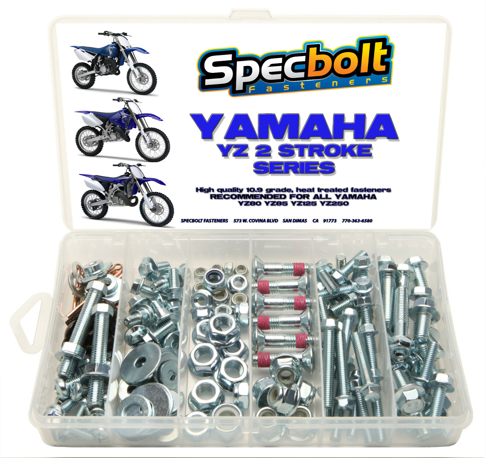 YAMAHA YZ Bolt Kit 80 85 125 250 fits bodywork seat engine frame