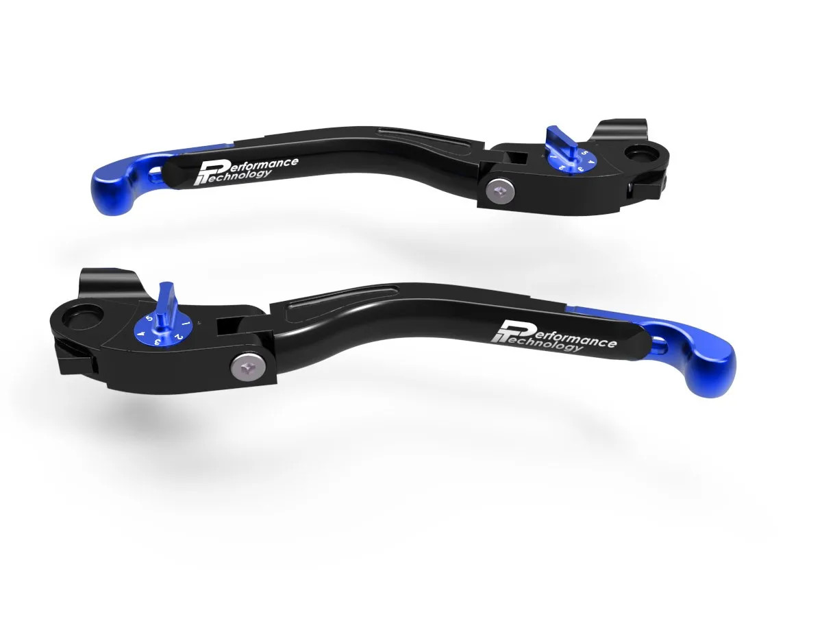 Brake/clutch Adj Levers EGp2 BLK-blue DBK Ducati Supersport 620 2003 2004 03C
