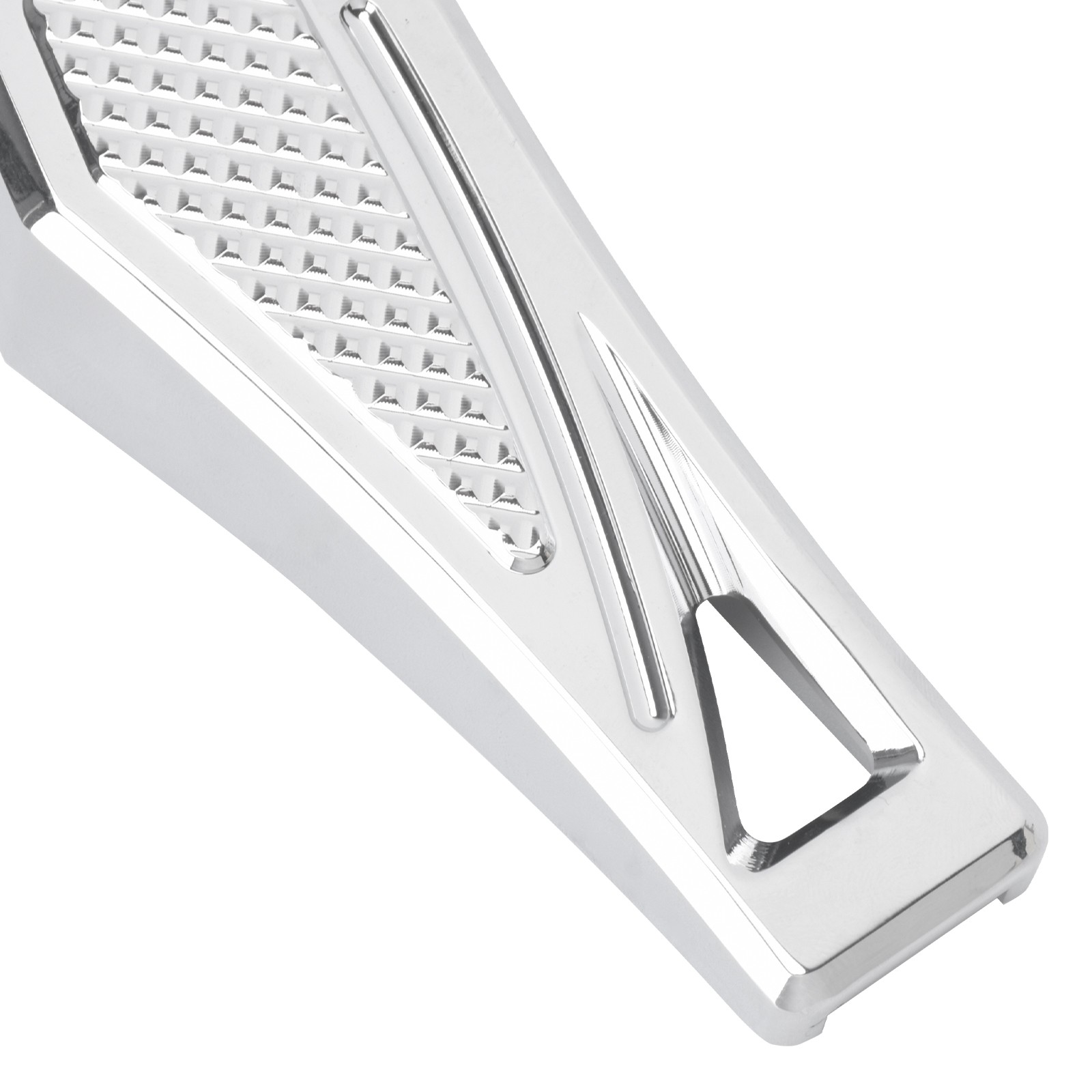 Chrome Rear Foot Peg Foot Rests For Harley Touring Electra Glide Dyna Wide Glide