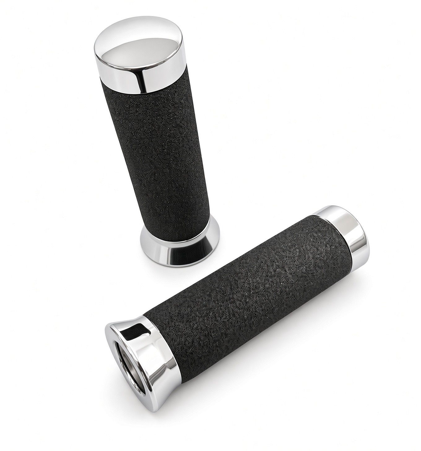 Honda CB 125 175 200 250 350 360 400 500 550 650 750 900 1000 CHROME FOAM GRIPS