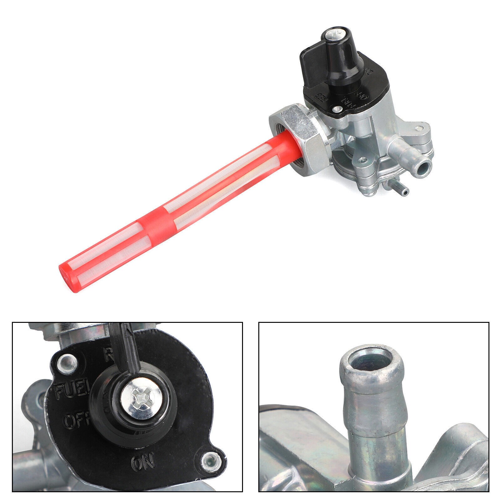 16950-MEM-674 Fuel Vacuum Petcock for Honda VTX1300C VTX1300R VTX1300S VTX1300T