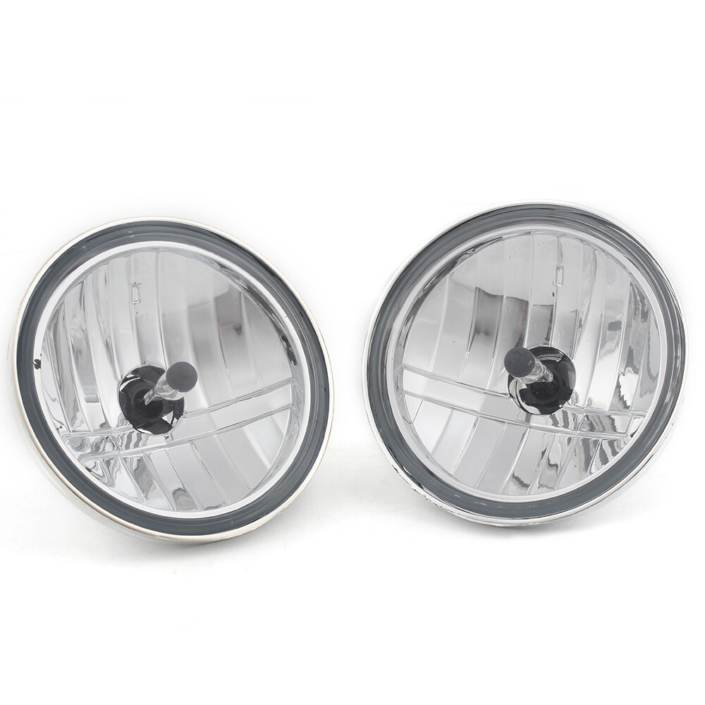 4.5Inch Diamond Cut Ice Passing Lights Fog Spot lamp for Harley Softail 4-1/2″