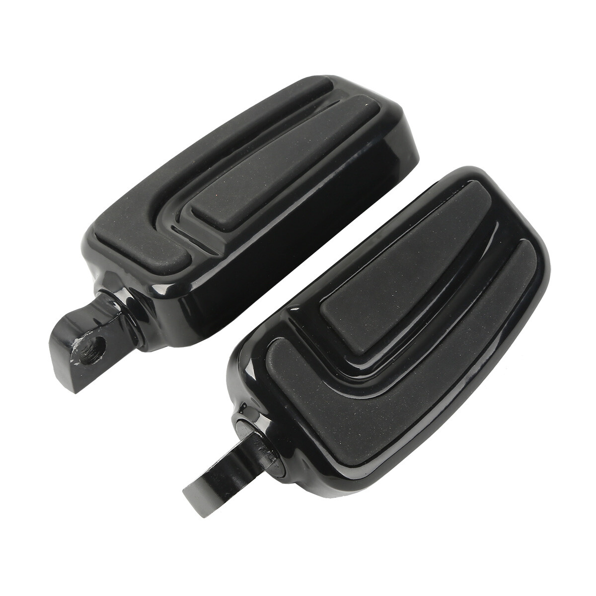 Universal 10mm Male Mount-Style Footpegs Fit For Harley Touring Road King Glide