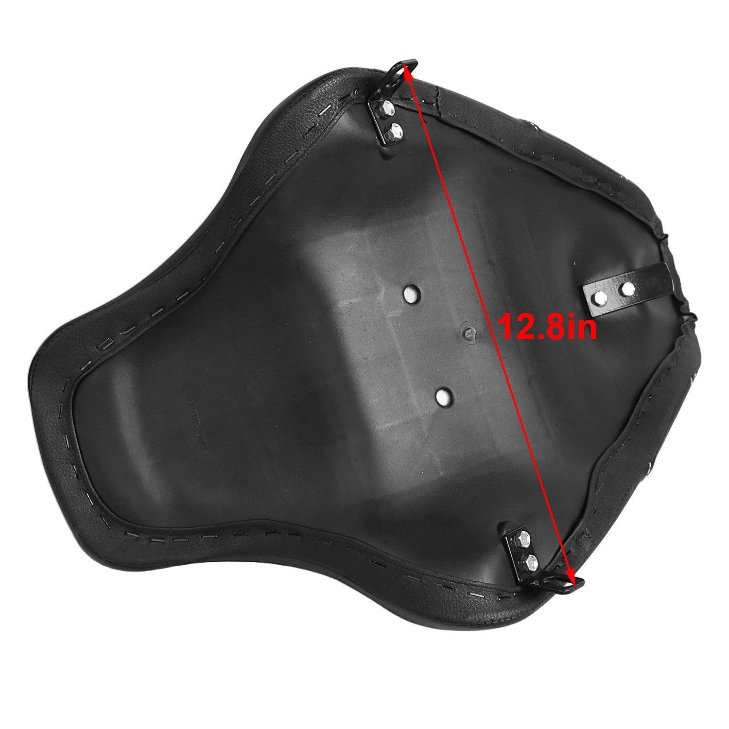 Black Driver Front Butt Bucket Solo Seat For Harley Softail Springer EFI FXSTSI