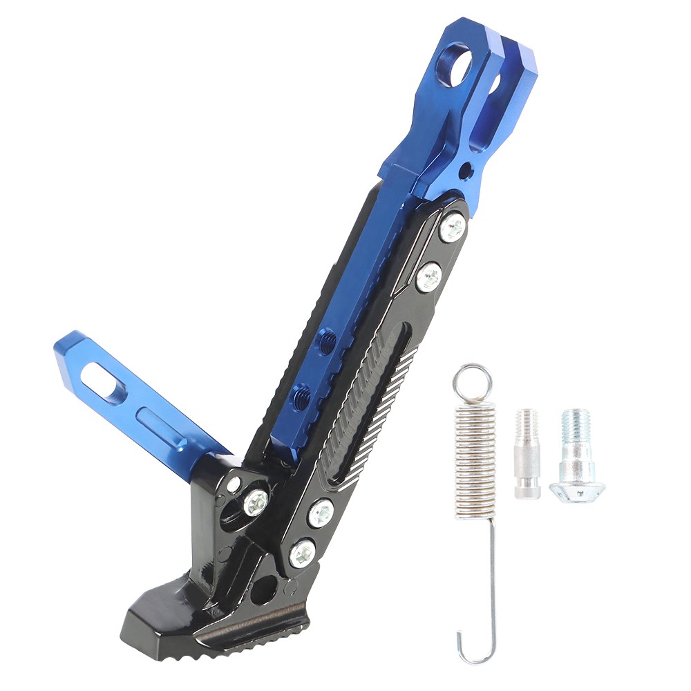 Motorcycle CNC Aluminum Alloy Kickstand Foot Side Support Kick Stand Adjustable