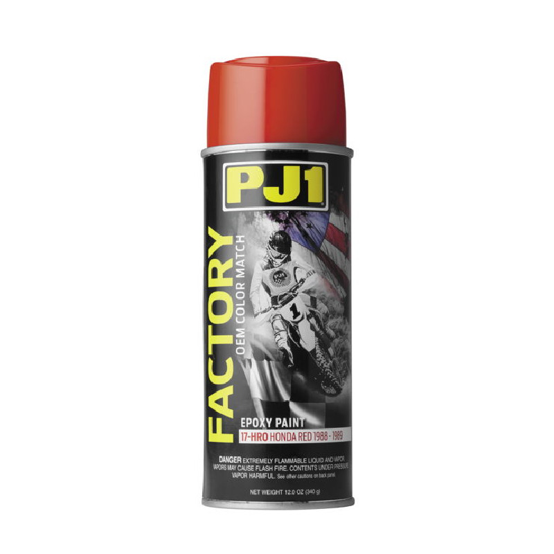 PJ1 17HRO Honda Red Frame Paint 12oz Color Match Off-Road Motorcycle