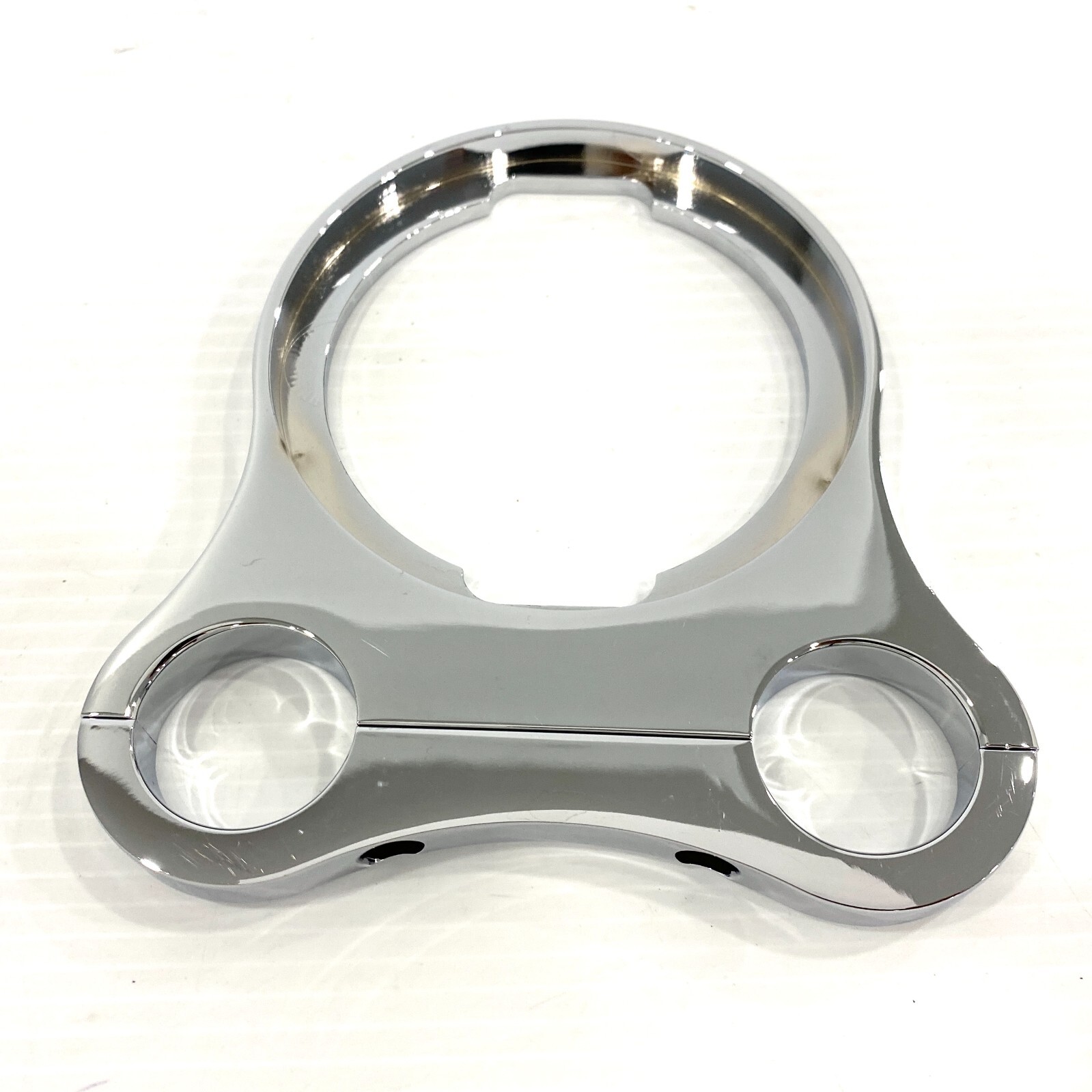 Big Buffalo Chrome Billet 3.5 Inch Speedometer Tachometer Gauge Housing Harley