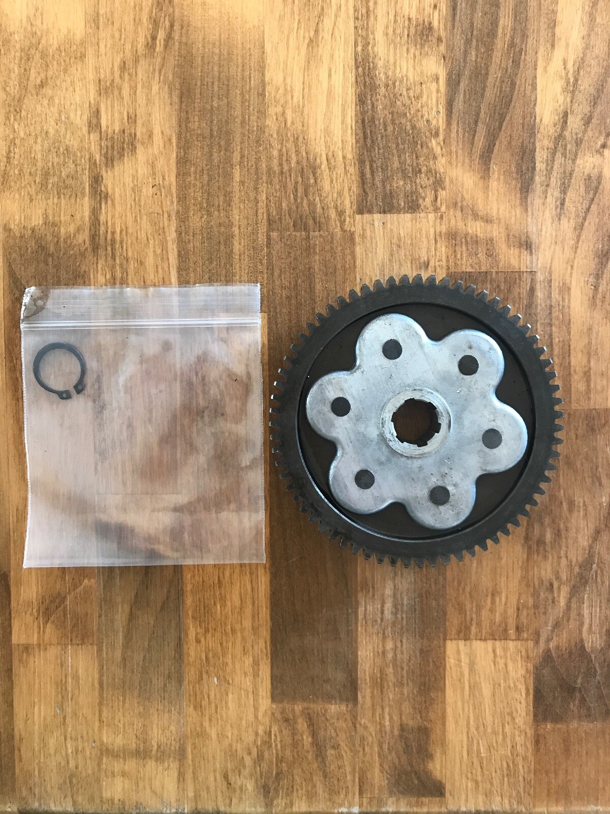 1972 Honda TRAIL 90 CT90 OEM Primary Drive Gear & Clip Same Day Ship