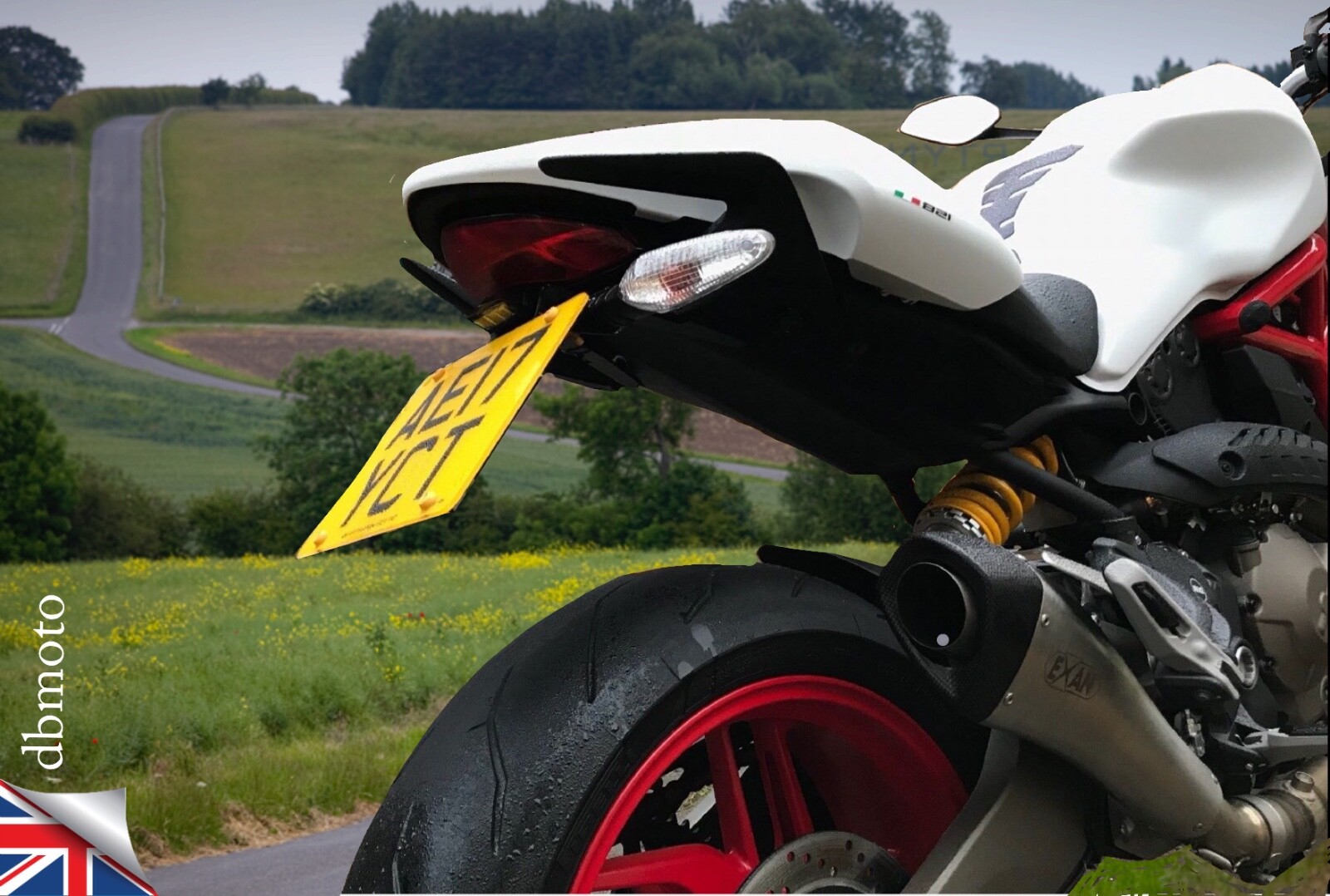 Ducati Monster 1200 1200S Tail Tidy. 2013 2014 2015 2016. Fender Eliminator.