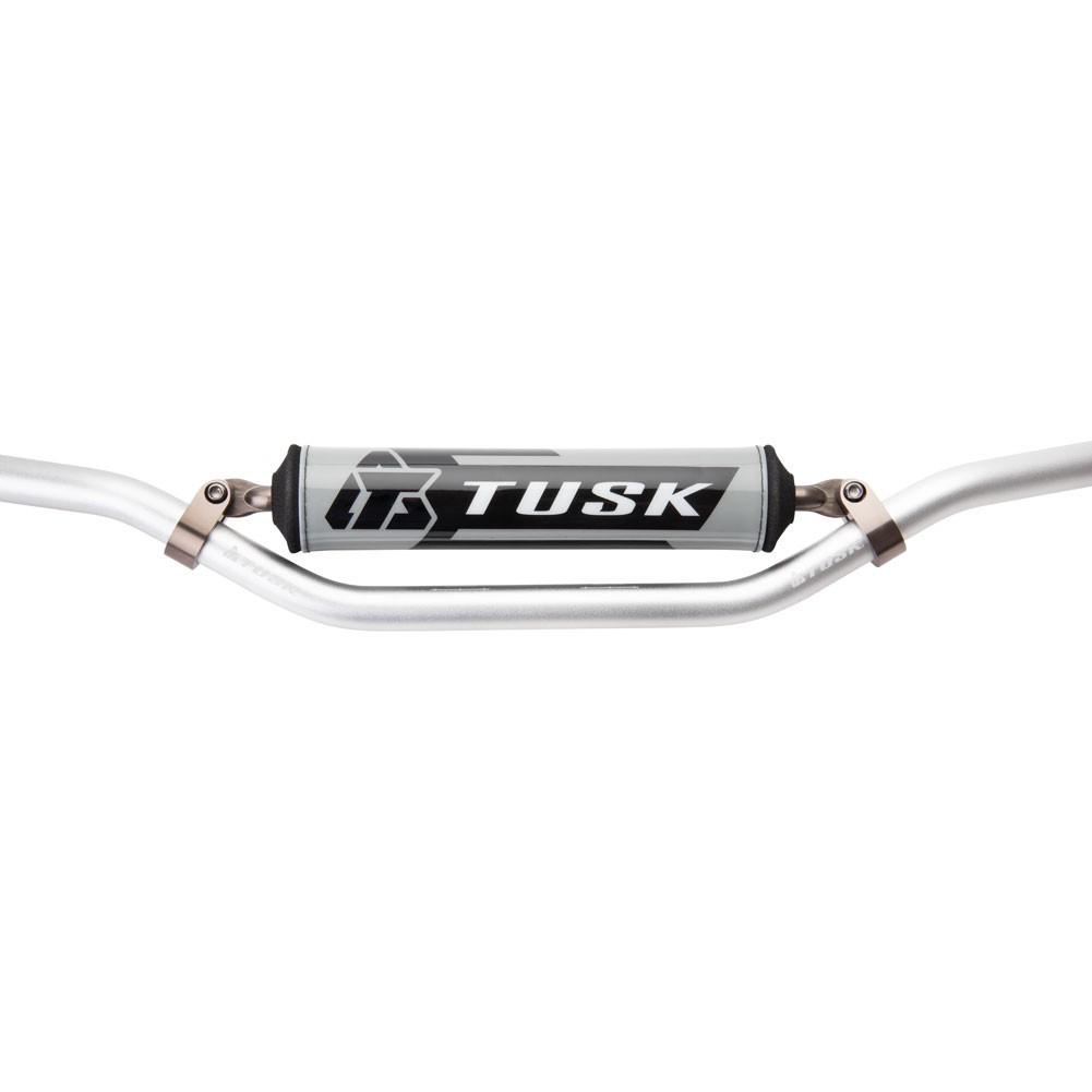Tusk T-10 Aluminum 7/8″ Handlebar CR Mid Bend Silver For HONDA XR100 1981-1984