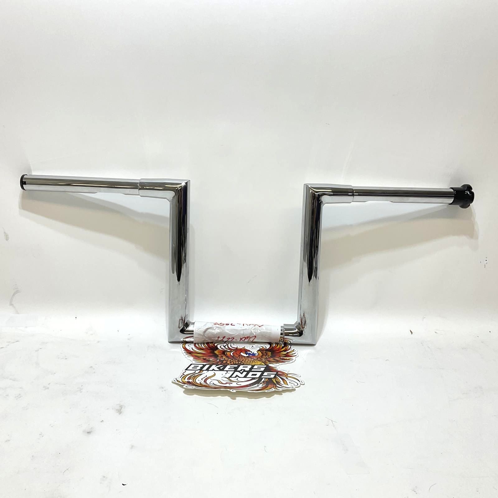 LA Choppers 10″ Narrow Z Bar 1.25″ Old School Ape 1″ Handlebar Chrome LA-7307-10