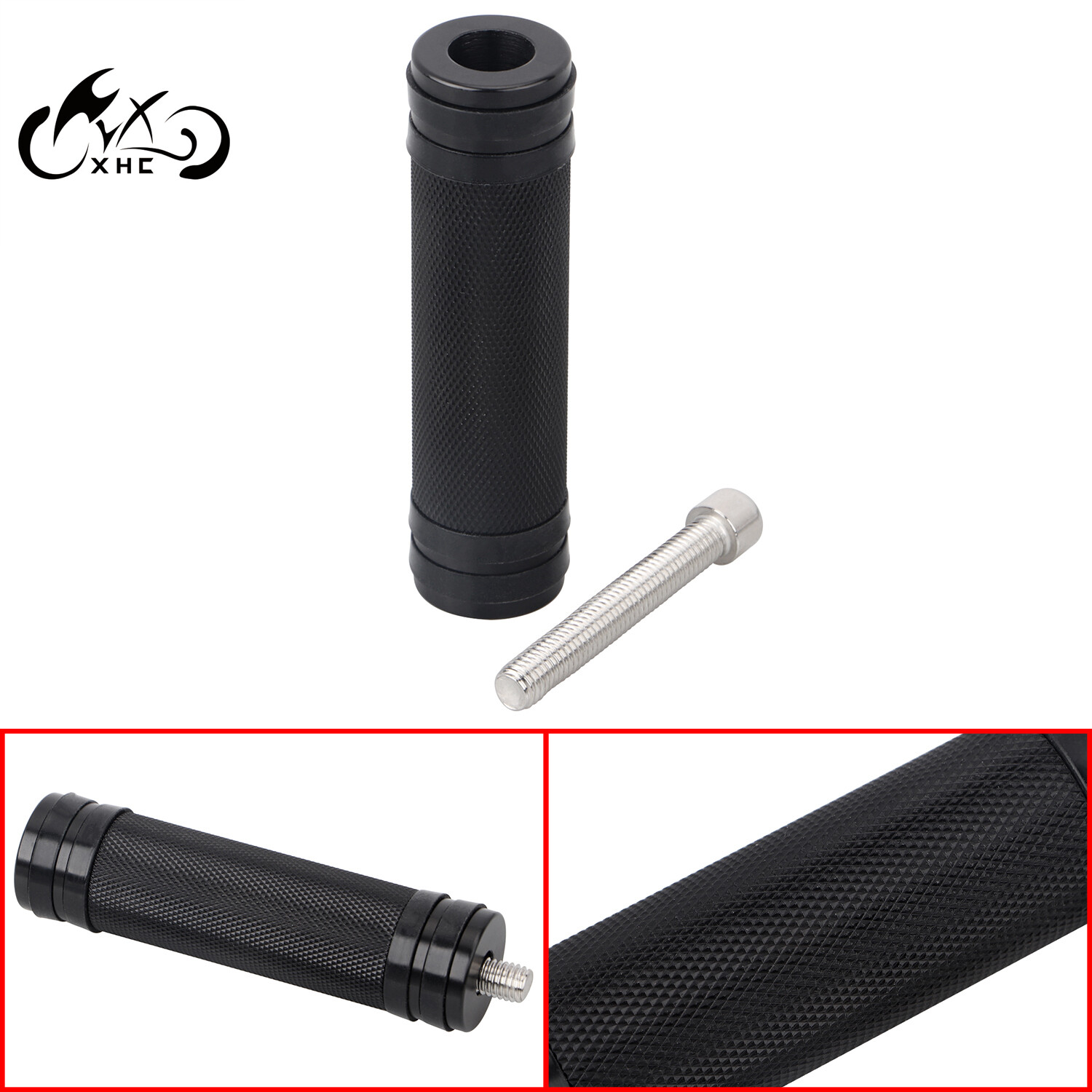 Black Extended Toe Foot Shift Shifter Peg For Harley Touring Dyna Softail Fatboy