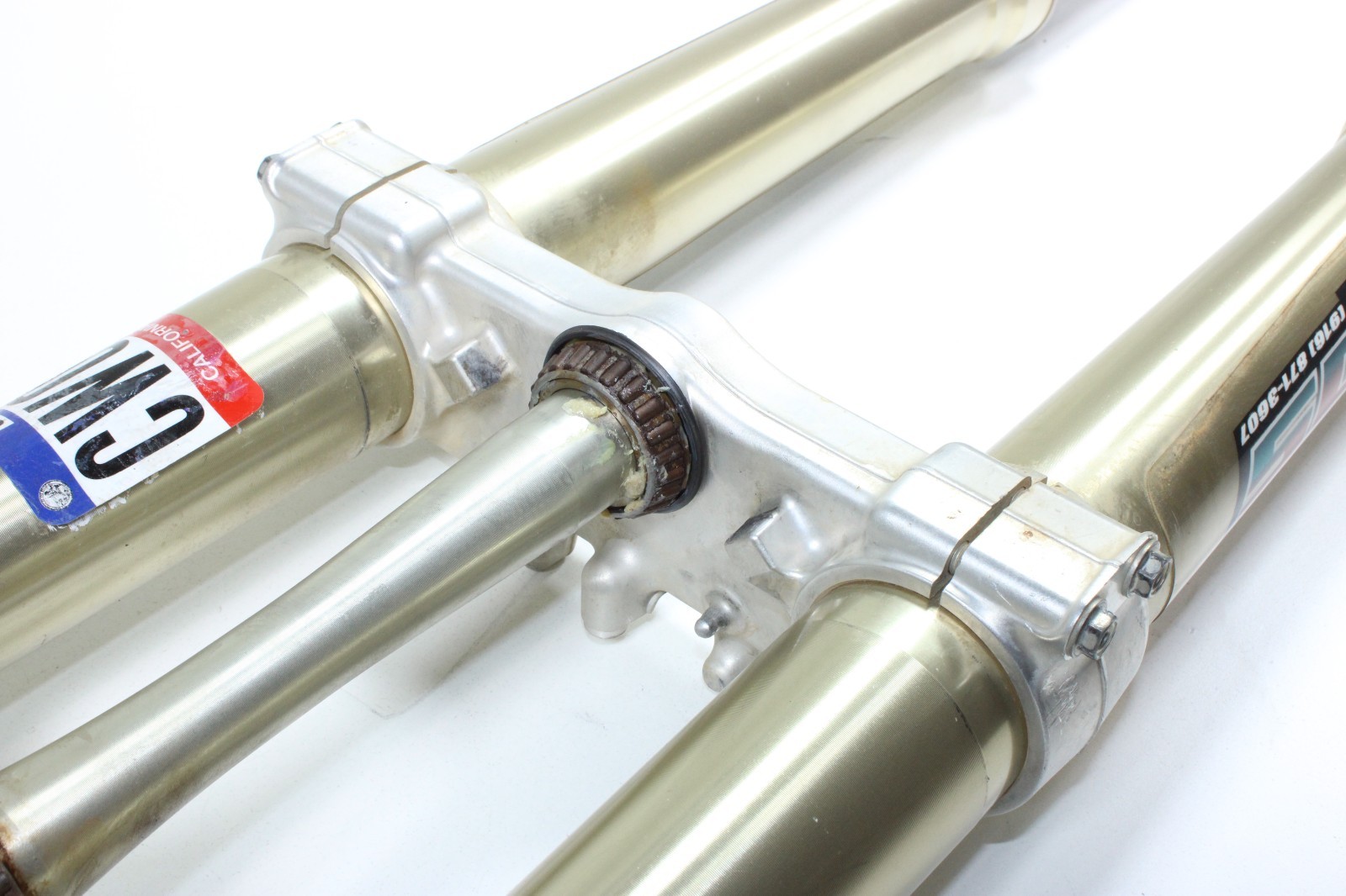 2009 CRF450R Forks OEM Showa Suspension Spring Fork Honda CRF 450 09-12 V11